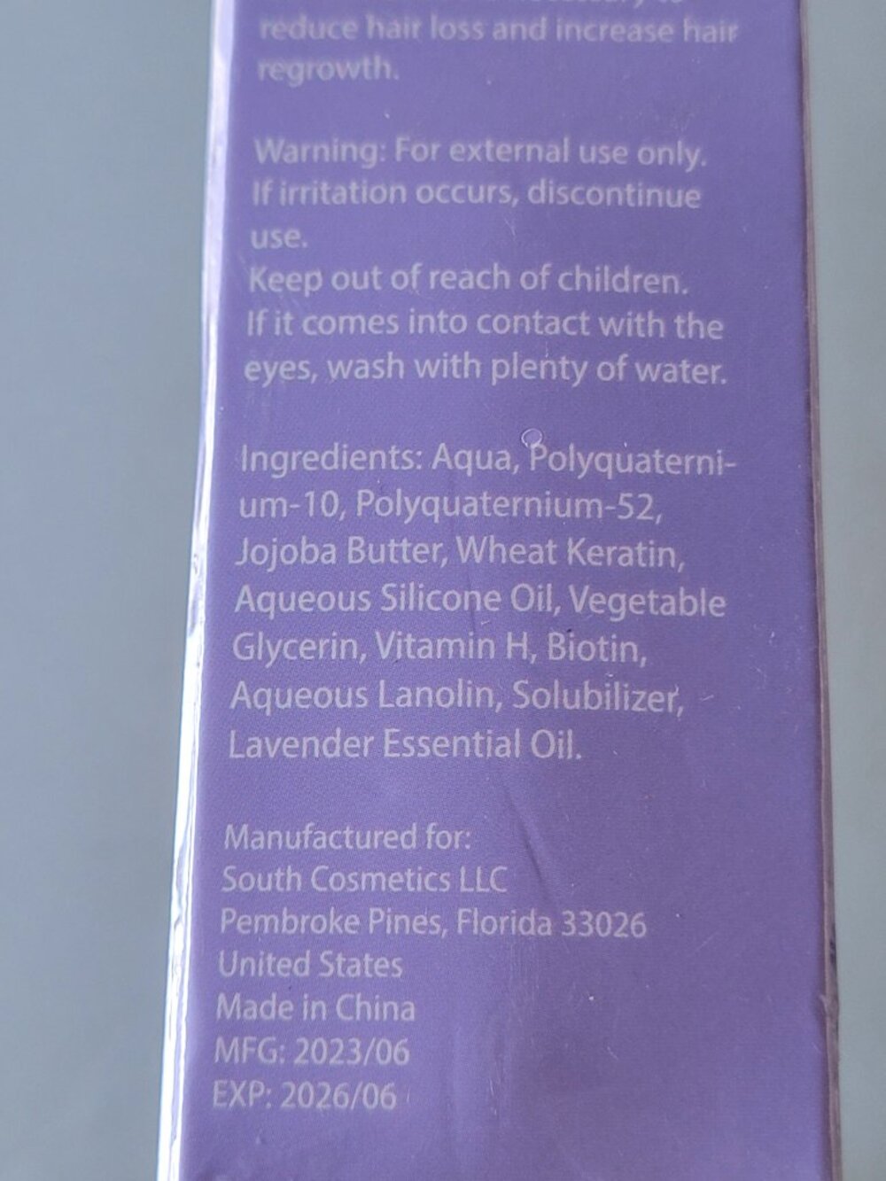 TWO (2) EVOFY Oil Hair Growth Strengthening - Picture 8 of 13